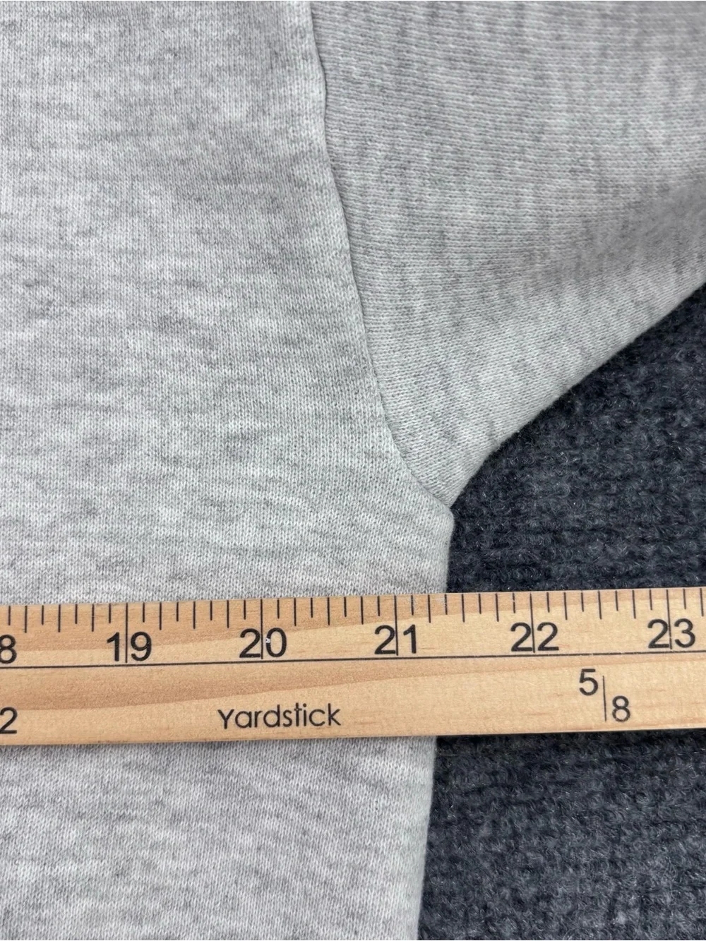 VTG Logo 7 1997 Super Bowl XXXI Gray Sweatshirt Patriots vs. Packers Size M